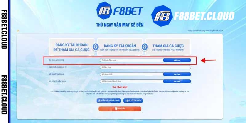 Hướng dẫn dễ dàng đăng ký F8bet